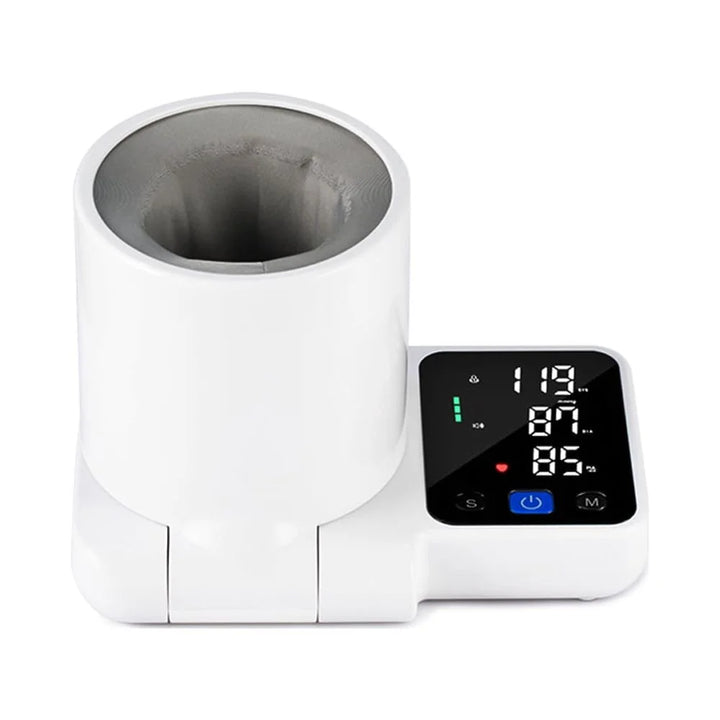 P4TC Digital Arm Blood Pressure Monitor – LED Display, Voice Broadcast, 99x2 Memory | For Home Use, Elderly & Disabled