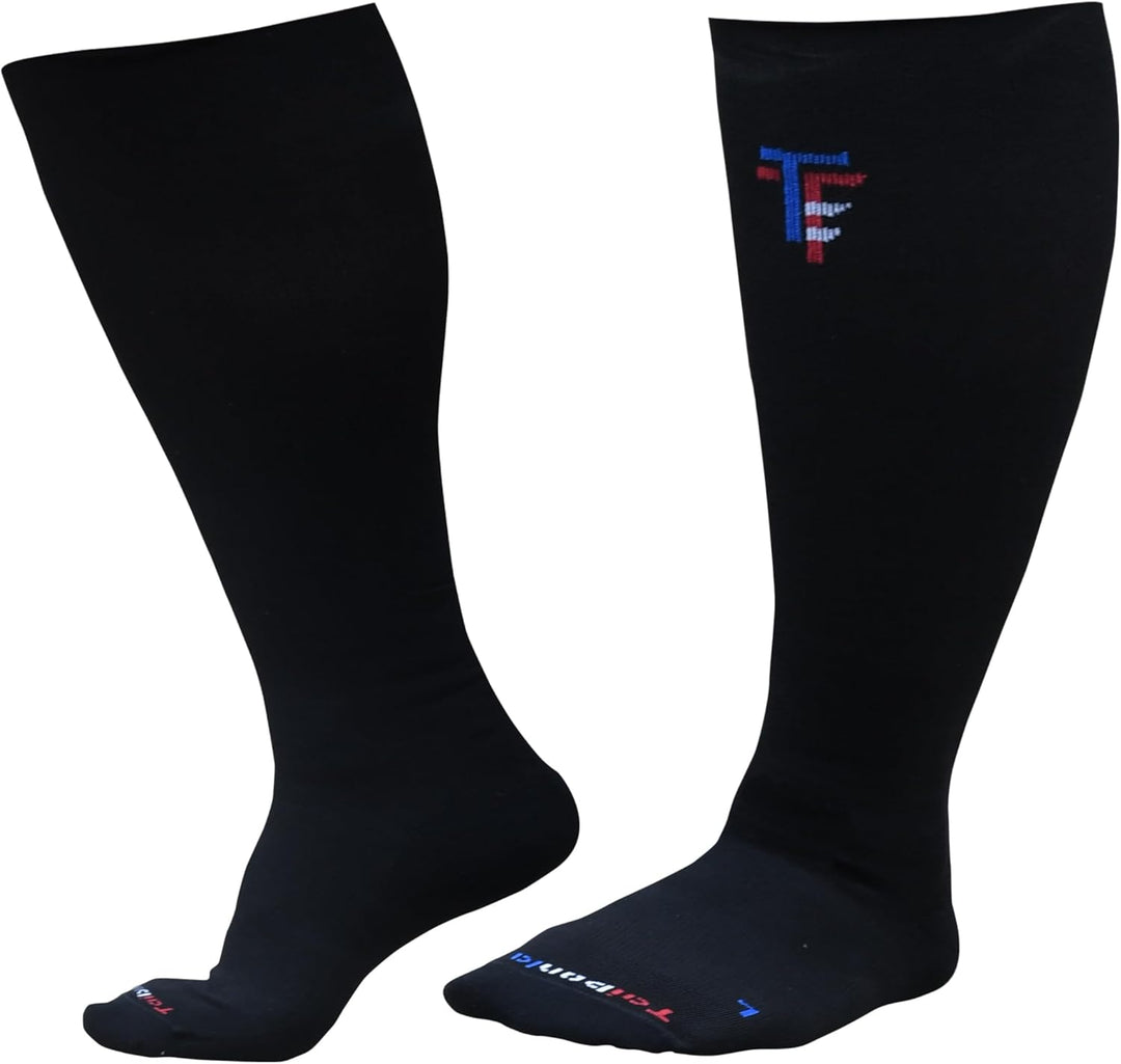 Experience Ultimate Comfort and Support with XXL-9XL Plus Size Compression Socks for Men & Women - Perfect for Wide Calf and Big & Tall!