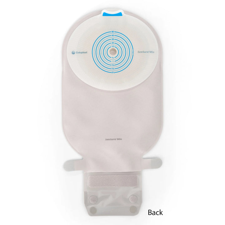 (3 Pack) Sensura Mio Ostomy Pouch Drainable 3/8 to 2-1/8 Inch Stoma 11 Inch Length, Maxi 1Pc System Opaque Gray 10471, 10 Ct