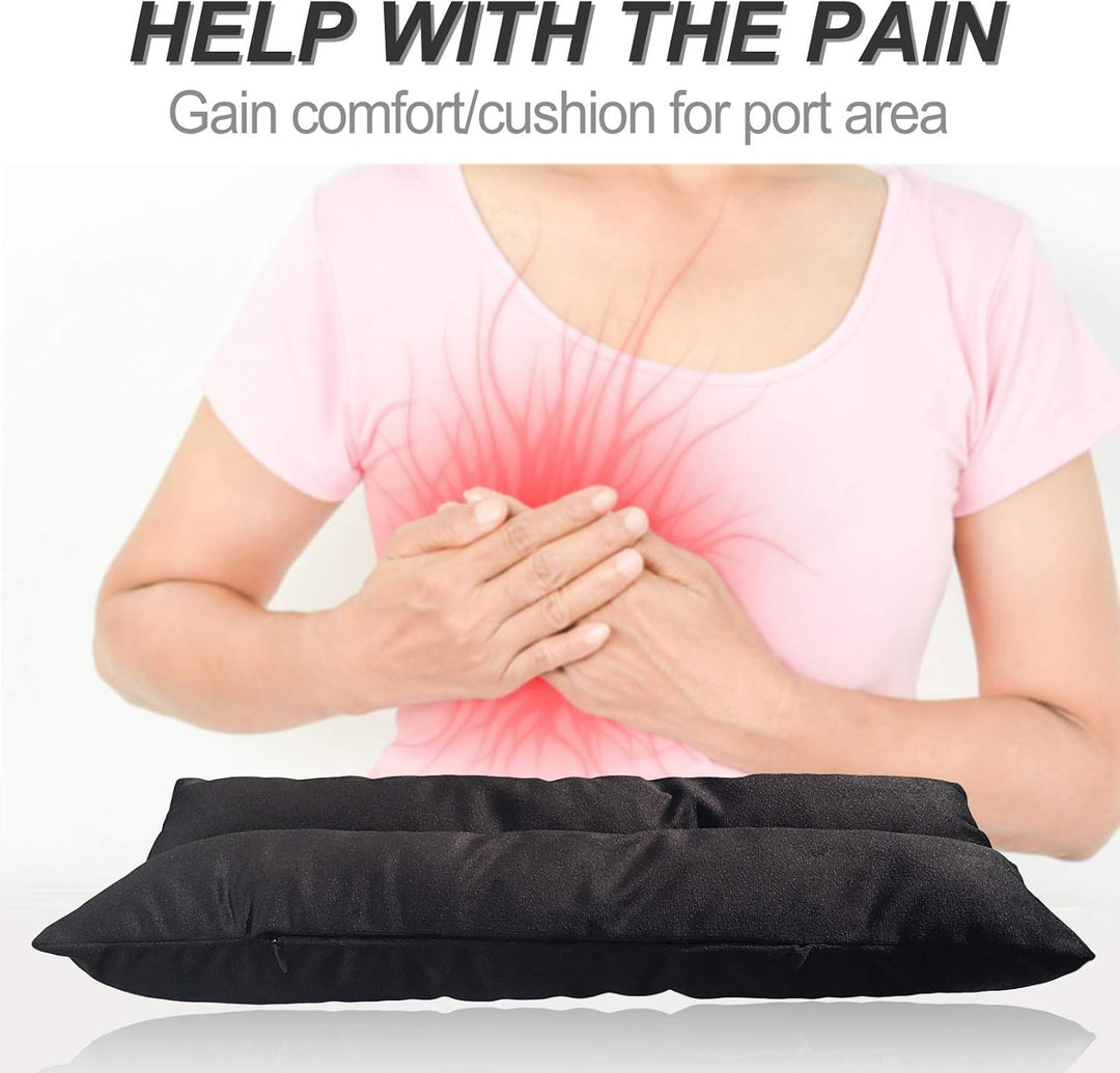 Mastectomy Seat Belt Pillows for Pacemaker Recovery, Post Surgery Port Cushions Heart Surgery Pads Bypass Breast Cancer Protectors Gift Accessories Women Men