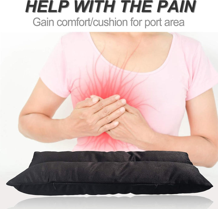 Mastectomy Seat Belt Pillows for Pacemaker Recovery, Post Surgery Port Cushions Heart Surgery Pads Bypass Breast Cancer Protectors Gift Accessories Women Men