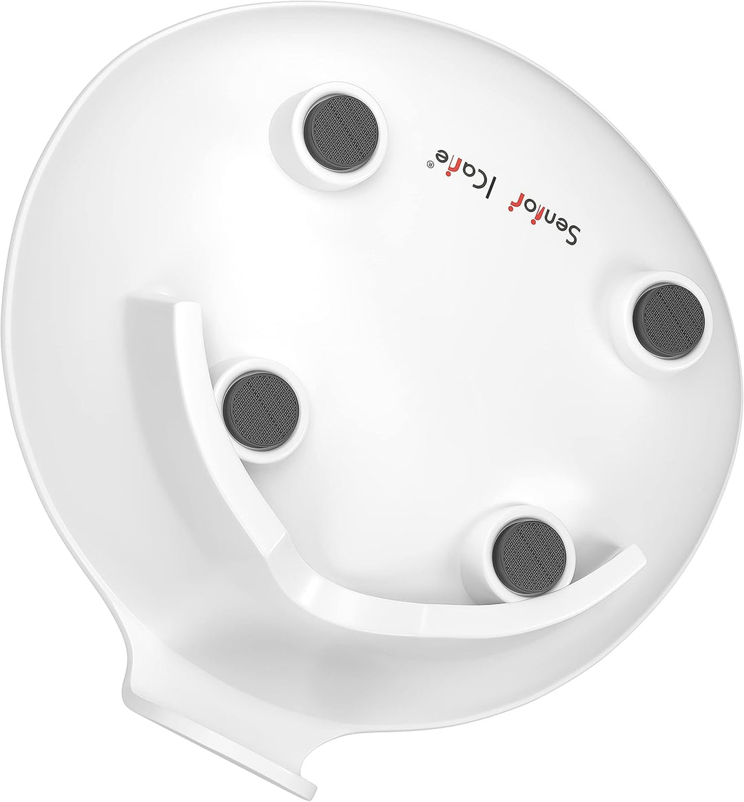 Revolutionary Adaptive Scoop Plate with Handle - Non-Skid Melamine Bowl for Effortless Dining for Seniors and Disabled Adults with Tremors, Arthritis, or Parkinson's - 6 Inch, Spill-Proof Design