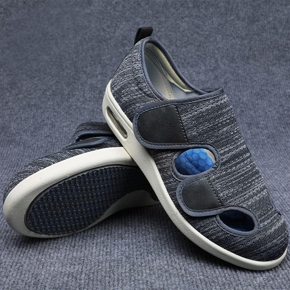 Women'S Diabetic Shoe Walking Shoes Extra Wide Widths Adjustable Sneakers for Elderly Edema Swollen Feet