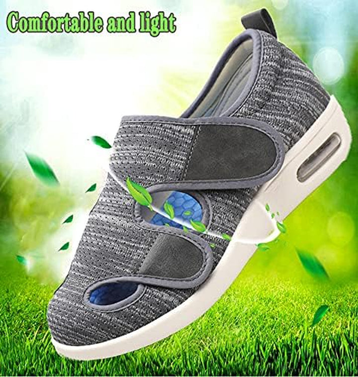 Women'S Diabetic Shoe Walking Shoes Extra Wide Widths Adjustable Sneakers for Elderly Edema Swollen Feet