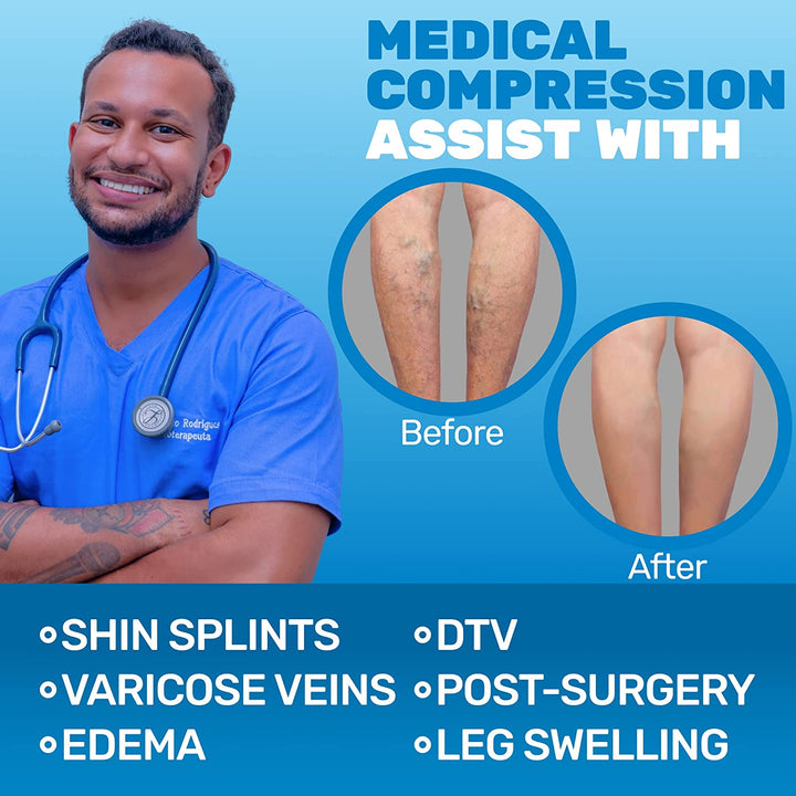 Opaque Graduated Support Compression Stockings with Open Toe for Women 20-30Mmhg | for Lymphedema, Diabetic, Swelling, Arthritis - Beige, X-Large, A214BE4