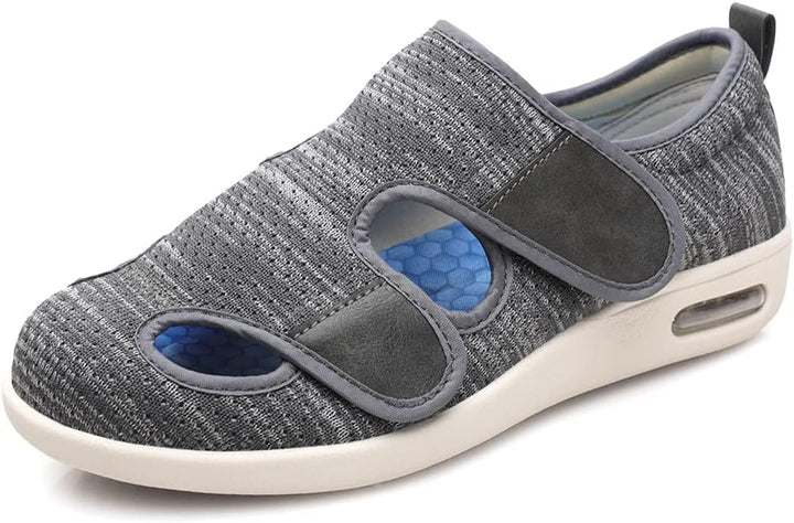 Women'S Diabetic Shoe Walking Shoes Extra Wide Widths Adjustable Sneakers for Elderly Edema Swollen Feet