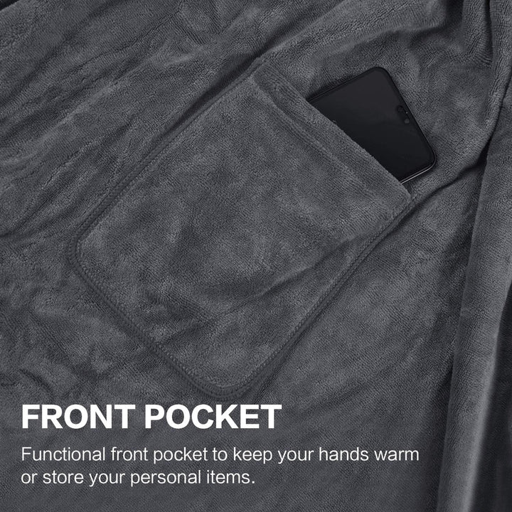 Microfiber Men’S Bath Wrap Water Absorbent Quick Dry Spa Sauna Wrap around Towel Bath Towels with Adjustable Snap on Closure 24Inch X 63Inch Grey