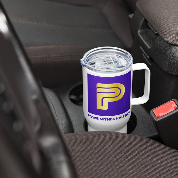 P4TC Travel Mug with a handle