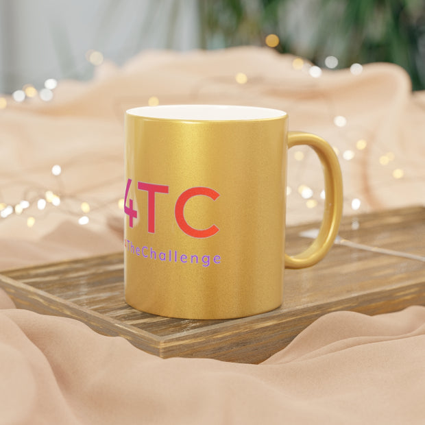 P4TC Metallic Mug (Silver\Gold)