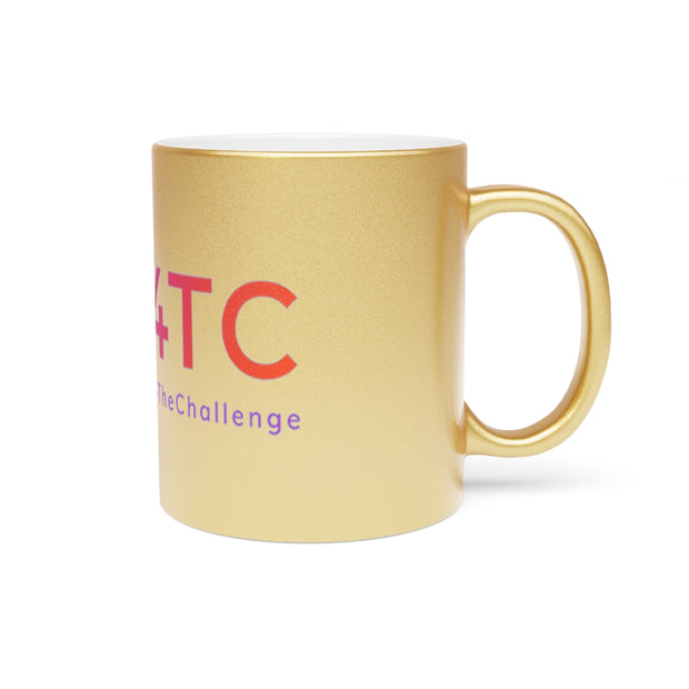 P4TC Metallic Mug (Silver\Gold)