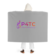 P4TC Stay-Warm Hooded Sherpa Fleece Blanket