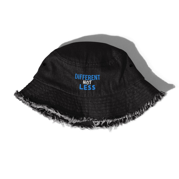 P4TC Distressed Denim Bucket Hat