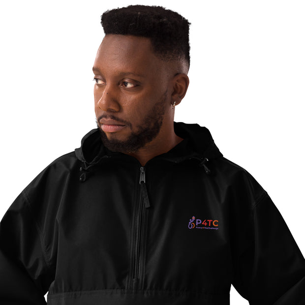 P4TC Embroidered Champion Packable Jacket