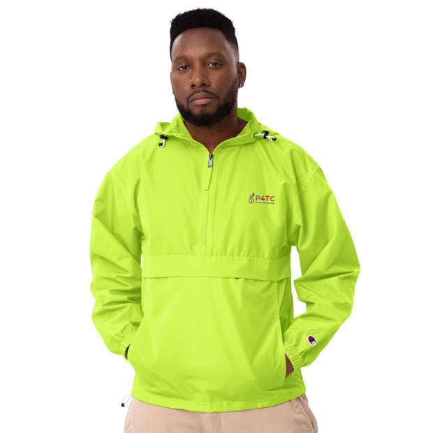 P4TC Embroidered Champion Packable Jacket