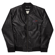 P4TC Leather Bomber Jacket