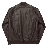 P4TC Leather Bomber Jacket