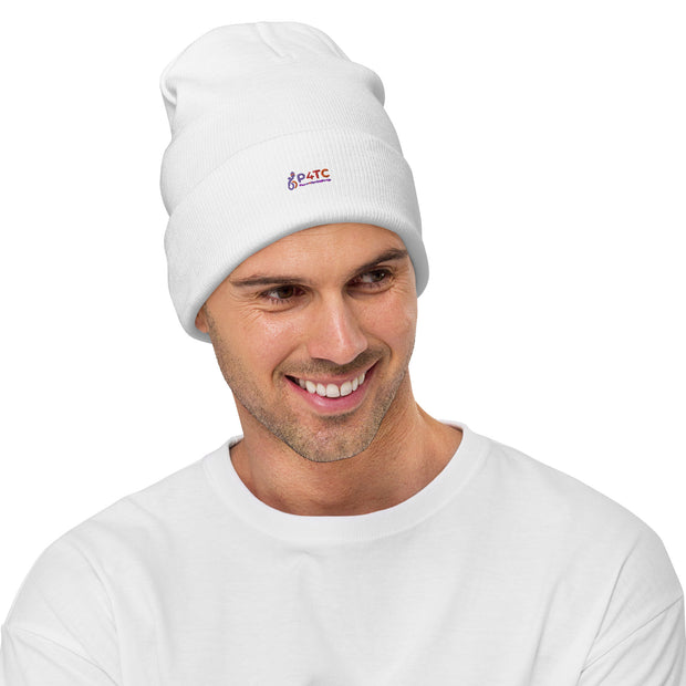 Power4TheChallenge Embroidered Beanie