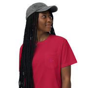 P4TC Unisex garment-dyed pocket t-shirt