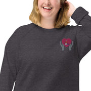 P4TC Unisex Organic Raglan Sweatshirt