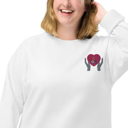 P4TC Unisex Organic Raglan Sweatshirt