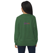 P4TC Unisex Organic Sweatshirt with Embroidered Icon