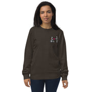 P4TC Unisex Organic Sweatshirt with Embroidered Icon